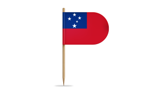 萨摩亚国旗桌旗