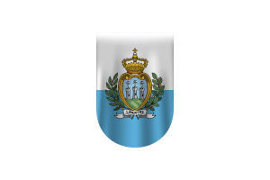 圣马力诺国旗矢量免费下载 （SVG，PNG）