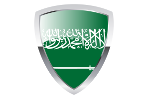 沙特阿拉伯盾旗