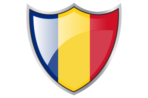 盾牌与罗马尼亚国旗
