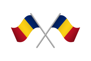 罗马尼亚国旗标志矢量免费