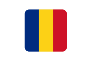 罗马尼亚国旗方形圆形