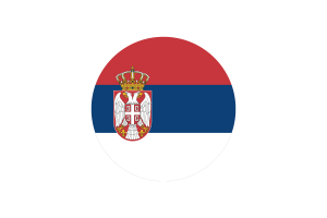 塞尔维亚国旗矢量免费下载
