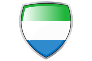塞拉利昂国旗库什纹章盾牌