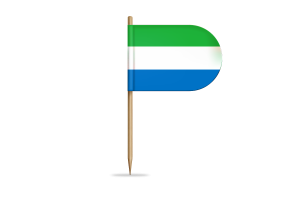 塞拉利昂国旗桌旗