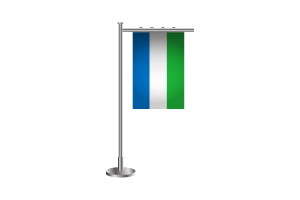3d 塞拉利昂站旗