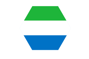 塞拉利昂国旗矢量免费 |SVG 和 PNG