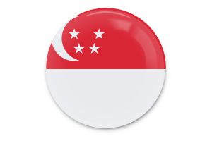 新加坡国旗矢量艺术