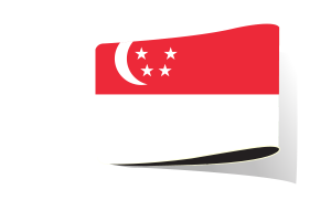 新加坡国旗插图剪贴画