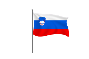 斯洛文尼亚国旗剪贴画