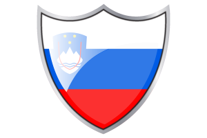 盾牌与斯洛文尼亚国旗