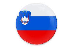 斯洛文尼亚国旗矢量艺术