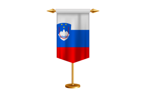 斯洛文尼亚国旗插图与立场