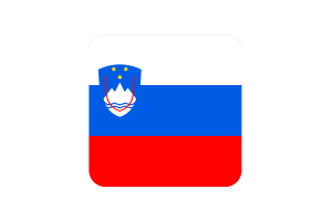 斯洛文尼亚国旗方形圆形