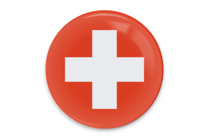 瑞士国旗矢量艺术