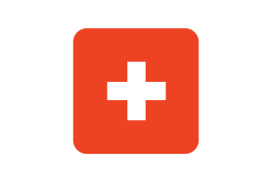 瑞士国旗方形圆形