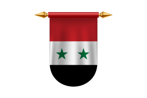 叙利亚国旗矢量图像
