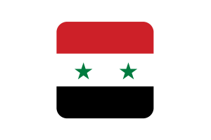 叙利亚国旗方形圆形