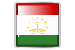 塔吉克斯坦国旗广场图标