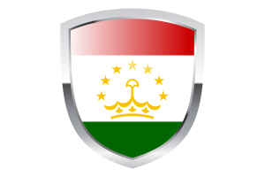 塔吉克斯坦国旗剪贴画