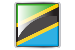 坦桑尼亚国旗广场图标