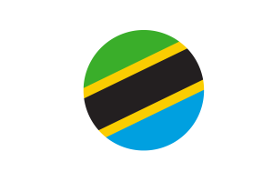 坦桑尼亚国旗矢量免费下载