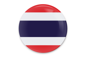 泰国国旗矢量艺术