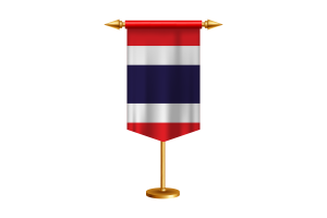 泰国国旗插图与立场
