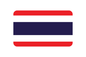 泰国国旗矩形圆形
