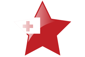 汤加国旗星图标