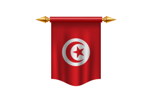 突尼斯国旗皇家旗帜