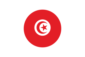 突尼斯国旗矢量免费下载