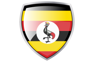 乌干达国旗库切纹章盾牌