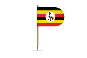 乌干达国旗桌旗