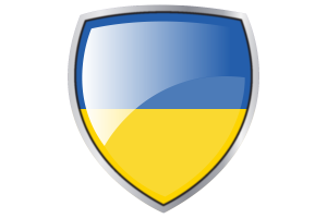 乌克兰国旗库切纹章盾牌