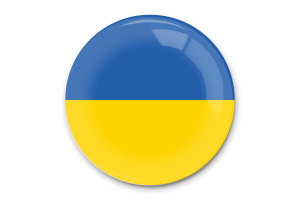 乌克兰国旗矢量艺术