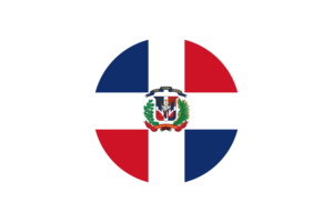 多米尼加国旗矢量免费下载