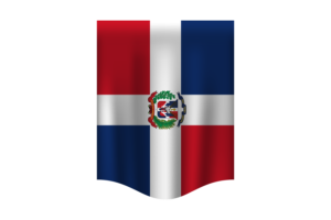 多米尼加国旗横幅