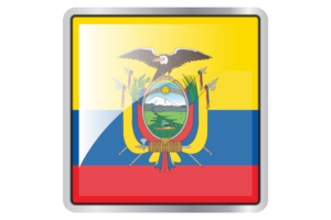 厄瓜多尔国旗广场图标