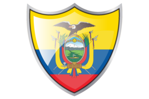 盾牌与厄瓜多尔国旗