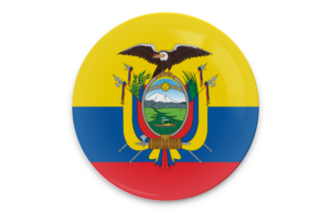 厄瓜多尔国旗矢量艺术