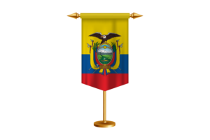 厄瓜多尔国旗插图与立场