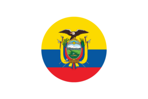 厄瓜多尔国旗矢量免费下载
