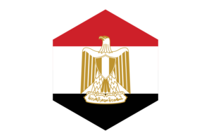 埃及国旗六边形