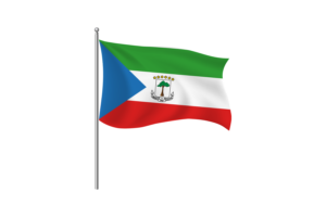 赤道几内亚国旗剪贴画