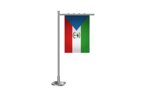 3d 赤道几内亚站旗