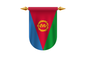 厄立特里亚国旗矢量图像