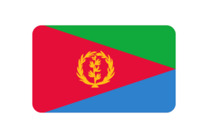 厄立特里亚国旗三角形圆形