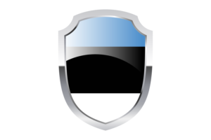 爱沙尼亚盾牌标志
