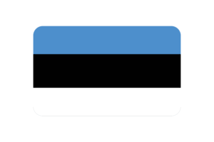 爱沙尼亚国旗三角形圆形